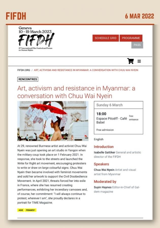 Myanmar’s Artists Captured the Spirit of the Resistance